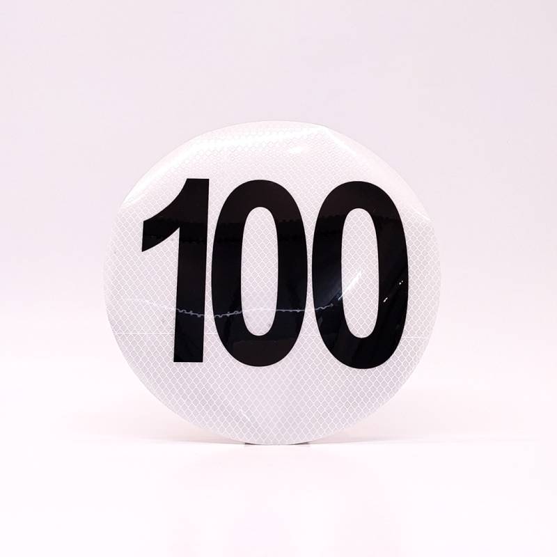 CVEL100 CIRCULO VELOCIDAD MAXIMA CIRCULO VELOCIDAD MAXIMA 100 KM/H