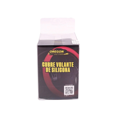 CV124 CUBRE VOLANTE SILICONA PREMIUM GRIS PARA USO EN 36'', 38'' Y 40''.