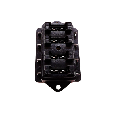 10015 FUSIBLERA (CODIGO ANTERIOR: DV-1101) FUSIBLERA 4 VIAS FUSIBLE FICHA 