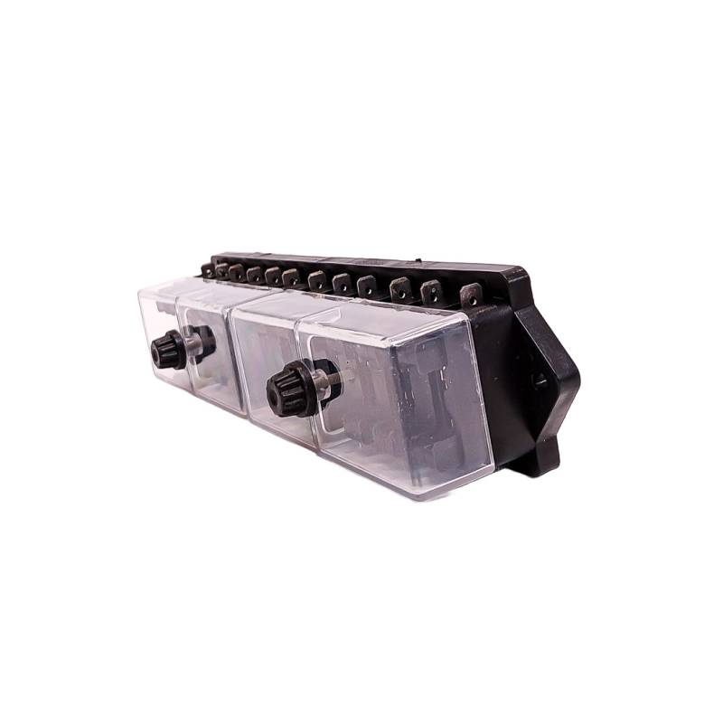 10012 FUSIBLERA (CODIGO ANTERIOR: DV-1104) FUSIBLERA 12 VIAS FUSIBLE FICHA