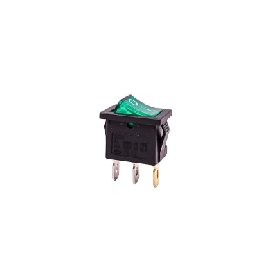 80164 INTERRUPTOR BASCULANTE INTERRUPTOR BASCULANTE 12V-24V - 4 PIN ENCENDIDO APAGADO CON BARRERA INFERIOR INDICADOR LED: AMBAR