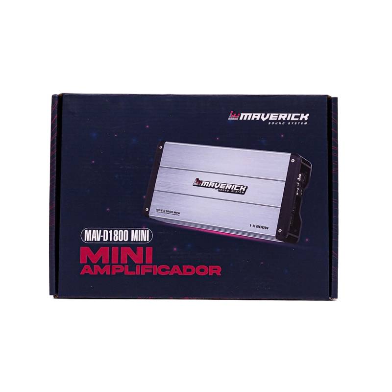 MAVD1800MINI AMPLIFICADOR - POTENCIA CLASE D MINI - MONO CHANNEL 800 WATTS