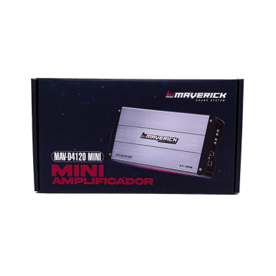 MAVD4120MINI AMPLIFICADOR - POTENCIA CLASE D MINI - 4 CANALES 120 WATTS