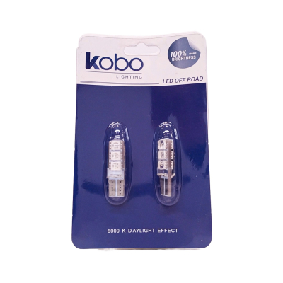 LED13961SILRO LED SEÑALIZACION SILICA BLISTER X 2 2821 - T10 - W5W - 6 LED 2835 SILICONADO CANBUS ROJO 24V BLISTER X 2 UNIDADES