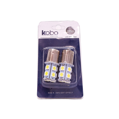 LED12496BLA13 LEDS SEÑALIZACION BLISTER X 2 12496 -  1 POLO PATA EN V 13 LED 5050 SMD - AMBAR 12V