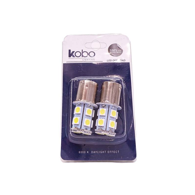 LED12496BLA13 LEDS SEÑALIZACION BLISTER X 2 12496 -  1 POLO PATA EN V 13 LED 5050 SMD - AMBAR 12V