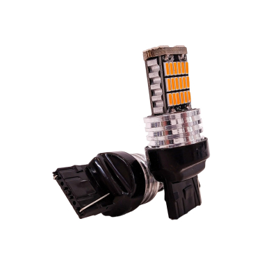 LEDCAN7440AMB LED SEÑALIZACION CANBUS BLISTER X 2 - 1034 - 1157 P21/5W 1 POLO 45 LED 3014 SMD - CANBUS - AMBAR 12V - 24V