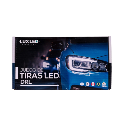 DRLFLEXROJ60 JUEGO DE TIRAS DE LED DRL JUEGO (2 UNIDADES) DE TIRAS DE LED DRL / DRL FLEXIBLE ROJA (BALIZA INTERMITENTE) 60CM