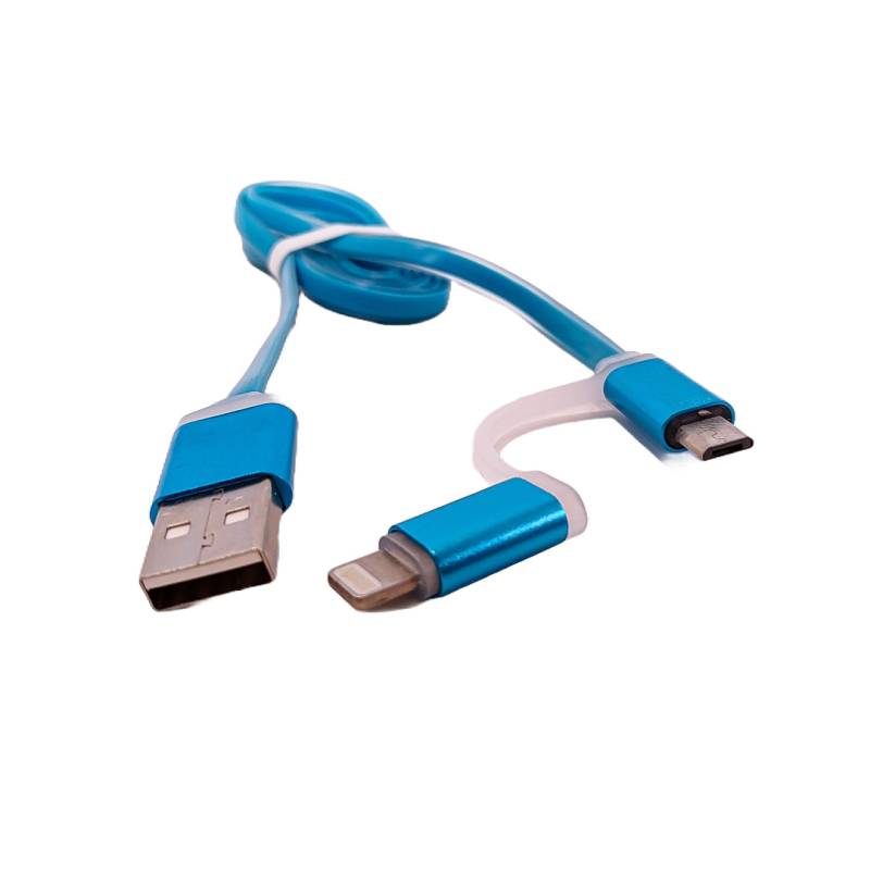 KBCA02BL CABLE 2 EN 1 - 1M CABLE 2 EN 1 - 1M AZUL