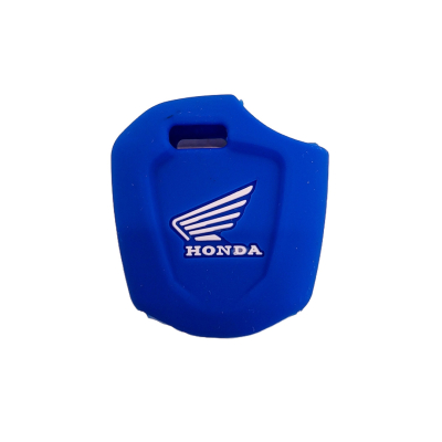 KU-CULLA182 CUBRE LLAVE DE SILICONA HONDA MOTOS - COLOR AZUL