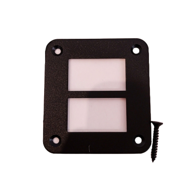 DSPAS2 PANEL VACIO PANEL VACÍO 2 AGUJEROS DE INTERRUPTOR