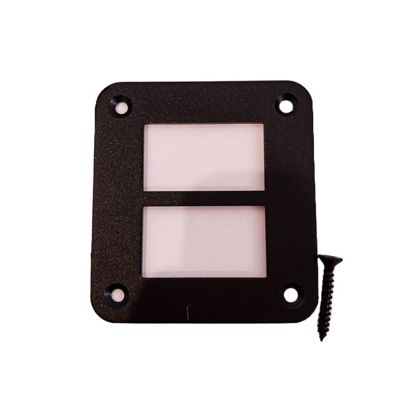 DSPAS2 PANEL VACIO PANEL VACÍO 2 AGUJEROS DE INTERRUPTOR