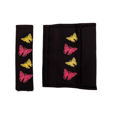 CV108 CUBRE VOLANTE MODELO BUTTERFLY MARIPOSAS 38*8.2CM 25 UNIDADES POR CAJA