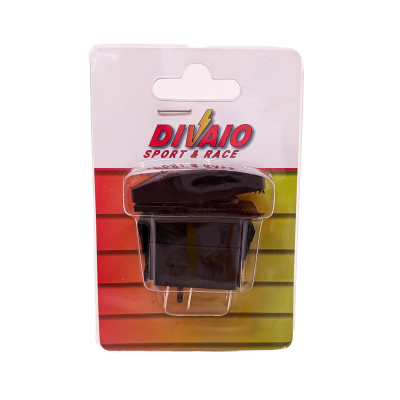 DSPLJ10WHITE INTERRUPTOR BASCULANTE VOLTAJE DE ENTRADA: 12V-24V FUNCIÓN: ON / OFF (OPCIONAL) 5 PINES (OPCIONAL) MATERIAL: ABS + COBRE INTERRUPTOR BASCULANTE CON