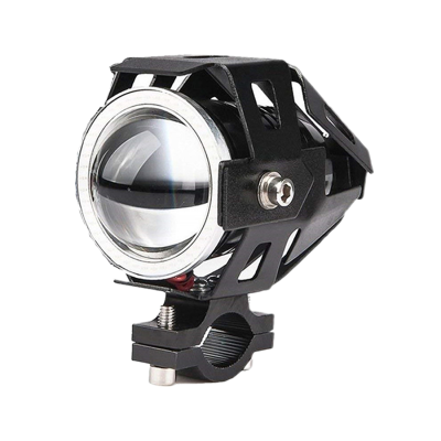 DJU710WMULTI OFF ROAD FARO DE LED UNIVERSAL LUZ LED BLANCA ESTABLE CON FUNCION FLASH Y OJO DE ANGEL AZUL, ROJO, VIOLETA, VERDE Y ROSA 9V-36V 1 LED - 30 WATTS  M