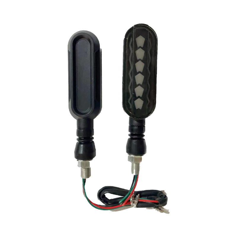 DJZXD1515W OFF ROAD FARO DE LED UNIVERSAL - LUZ DE GIRO GIRO PARA MOTO CON LUZ LED RUNNING BLANCA Y LUZ DE GIRO AMBAR 12V  - JUEGO DE 2 UNIDADES MEDIDAS 115*30*