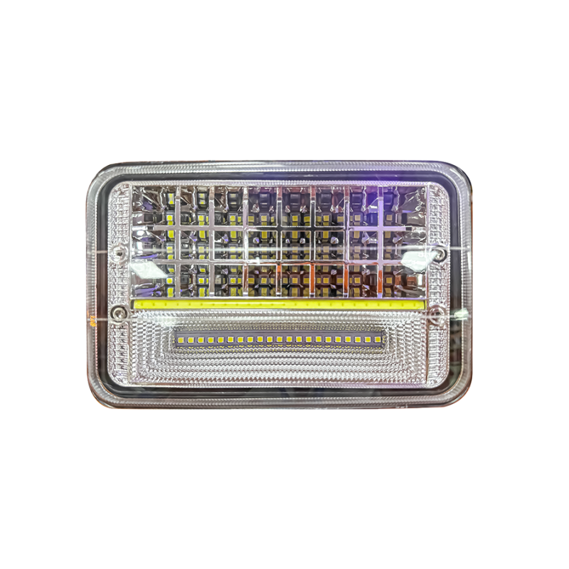 DJ5925CROSS OFF ROAD FARO DE LED UNIVERSAL LUZ MULTILED BLANCA CON FUNCION ALTA Y BAJA  9V-36V 45 WATTS  MEDIDAS 5