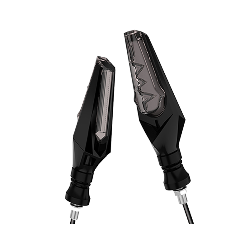 DJZXD1615W OFF ROAD FARO DE LED UNIVERSAL - LUZ DE GIRO GIRO PARA MOTO CON LUZ LED RUNNING AMBAR Y LUZ DE GIRO AMBAR 12V  - JUEGO DE 2 UNIDADES MEDIDAS 360 * 29