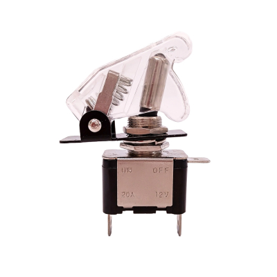 DSP103 INTERRUPTOR UNIVERSAL INTERRUPTOR A PALANCA ON / OFF  CON TAPA TUNNING E INDICADOR LED TRANSPARENTE