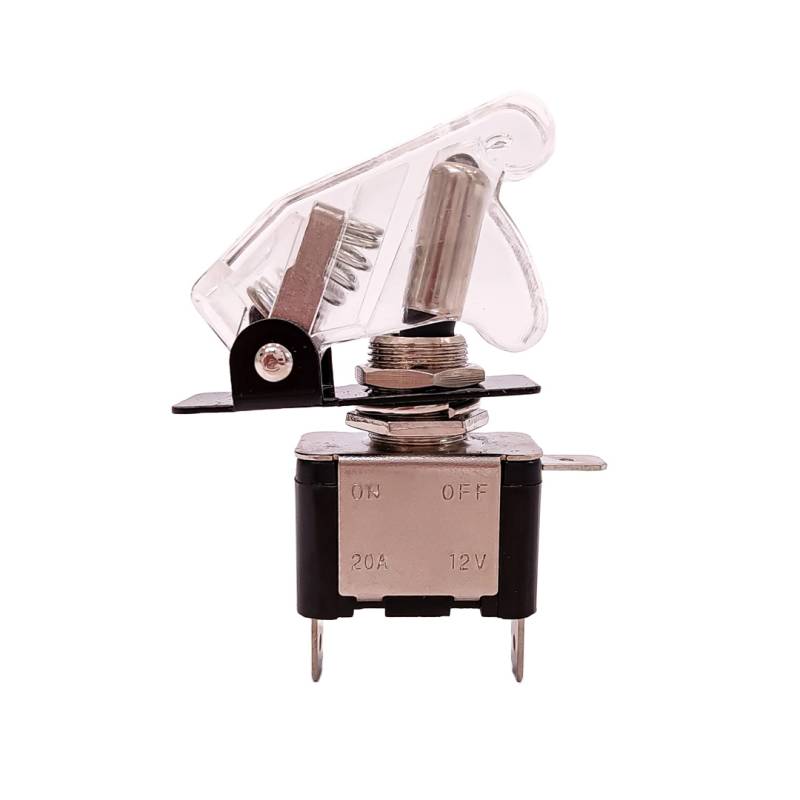 DSP103 INTERRUPTOR UNIVERSAL INTERRUPTOR A PALANCA ON / OFF  CON TAPA TUNNING E INDICADOR LED TRANSPARENTE