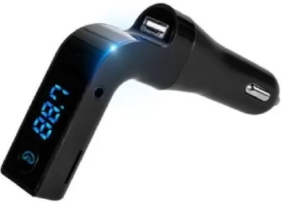 KBFMBTBLACK ACCESORIO PARA CELULAR TRANSMISOR DE BLUETOOTH / FM 2.1A USB PLATEADO