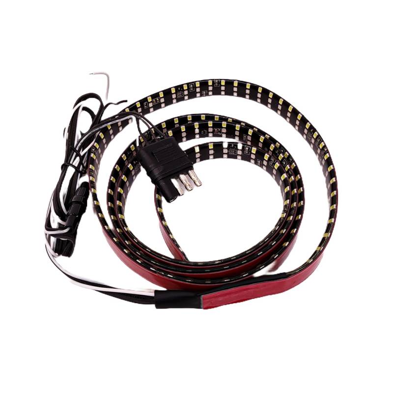 DRICSP12ROJ150 TIRA DE LED DRL TIRA DE LED AUTOADHESIVA PREMIUM PARA SEÑALIZACION DRL COLOR ROJO FLECHA - 1,5M