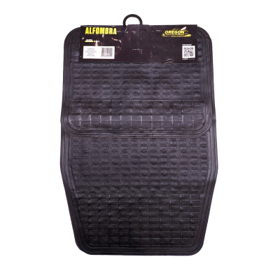 AL024 ALFOMBRA ECONOMICA ALFOMBRA PVC 4 PIEZAS NEGRO 7245 / 44.545 