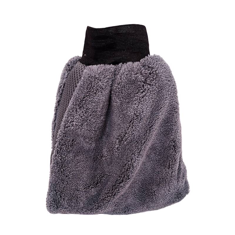 COS019 GUANTE DE MICROFIBRA GUANTE DE MICROFIBRA RESISTENTE AL AGUA GRIS UNIVERSAL CANTIDAD POR CAJA 100