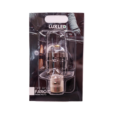 G4-MOTO-H6 OFF ROAD FARO DE LED UNIVERSAL LAMPARA LED MOTO H6 BLANCA Y AMBAR CON FUNCION COMBINADA 12V 15 WATTS