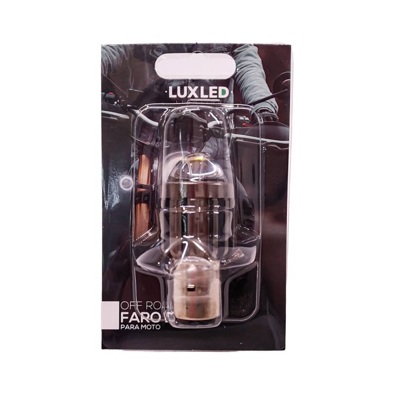 G4-MOTO-H6 OFF ROAD FARO DE LED UNIVERSAL LAMPARA LED MOTO H6 BLANCA Y AMBAR CON FUNCION COMBINADA 12V 15 WATTS