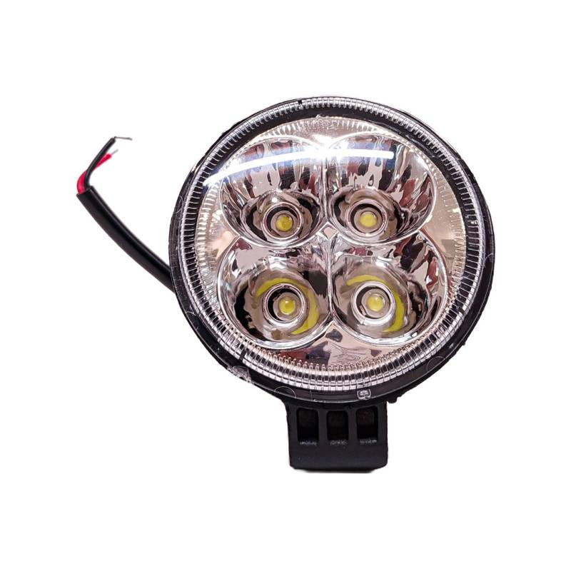 DJ712SPEPI OFF ROAD FARO DE LED UNIVERSAL LUZ LED BLANCA ESTABLE  9V-36V 4 LED - 12 WATTS  MEDIDAS 55(MM)