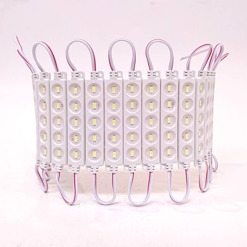 KD1390212WHI MODULO LED COB 5 LED COB CIRCULAR AUTOADHESIVO 12V COLOR BLANCO 7CM X 1,5CM  0