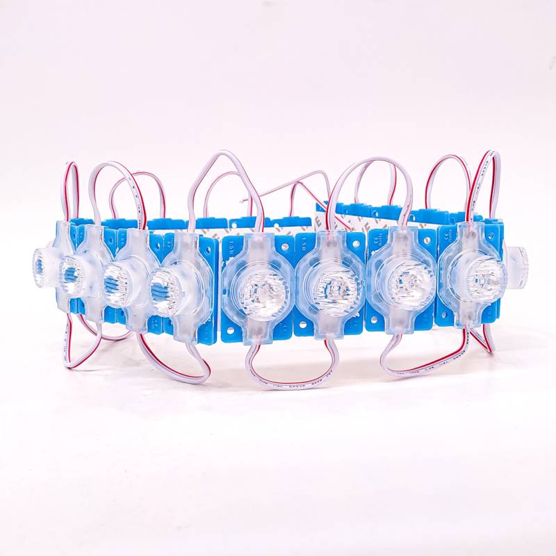 KD1390124BLU MODULO LED SMD 1 LED SMD CON LUPA AUTOADHESIVO 24V COLOR AZUL 4,5CM X 3CM 0