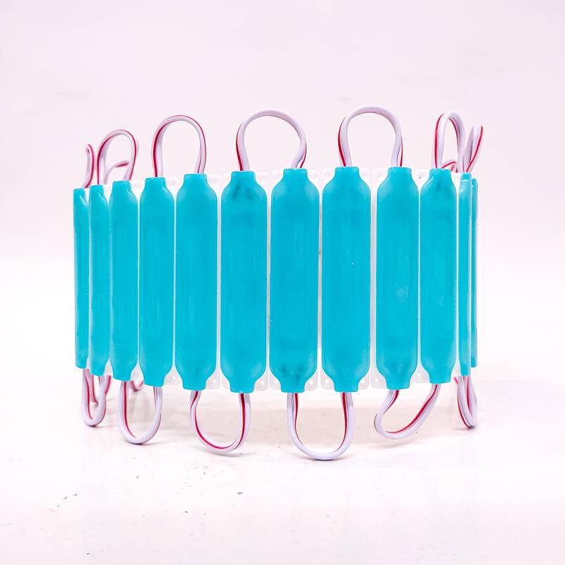 KD1390312BLU MODULO LED COB PLACA LED COB FUME AUTOADHESIVO 12V COLOR AZUL 7CM X 1,5CM  0