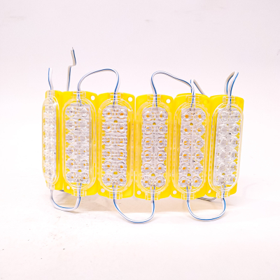 KD1390024YEW MODULO LED SMD 12 LED SMD AUTOADHESIVO 24V COLOR AMBAR 10CM X 3CM