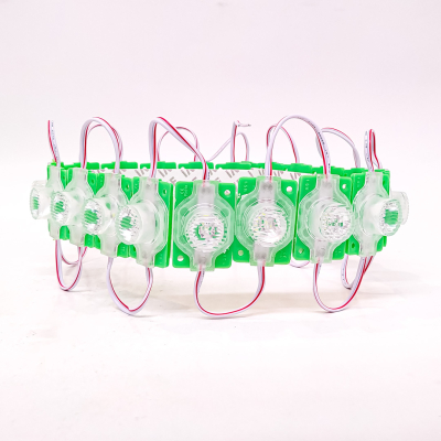 KD1390124VER MODULO LED SMD 1 LED SMD CON LUPA AUTOADHESIVO 24V COLOR VERDE 4,5CM X 3CM 0