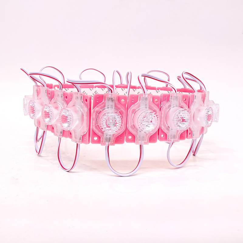 KD1390124RED MODULO LED SMD 1 LED SMD CON LUPA AUTOADHESIVO 24V COLOR ROJO 4,5CM X 3CM 0