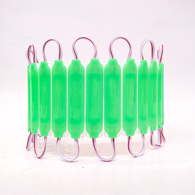 KD1390324VER MODULO LED COB PLACA LED COB FUME AUTOADHESIVO 24V COLOR VERDE 7CM X 1,5CM