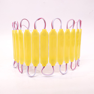 KD1390312YEW MODULO LED COB PLACA LED COB FUME AUTOADHESIVO 12V COLOR AMBAR 7CM X 1,5CM