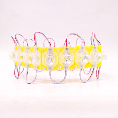 KD1390124YEW MODULO LED SMD 1 LED SMD CON LUPA AUTOADHESIVO 24V COLOR AMBAR 4,5CM X 3CM