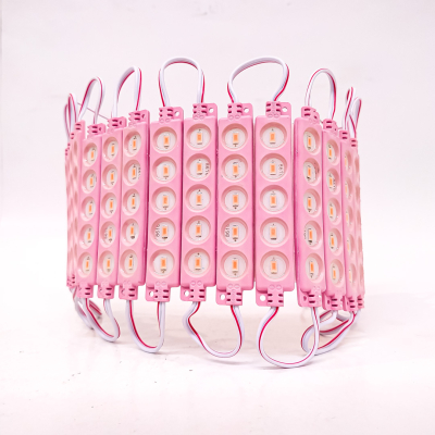 KD1390212PINK MODULO LED COB 5 LED COB CIRCULAR AUTOADHESIVO 12V COLOR ROSA 7CM X 1,5CM
