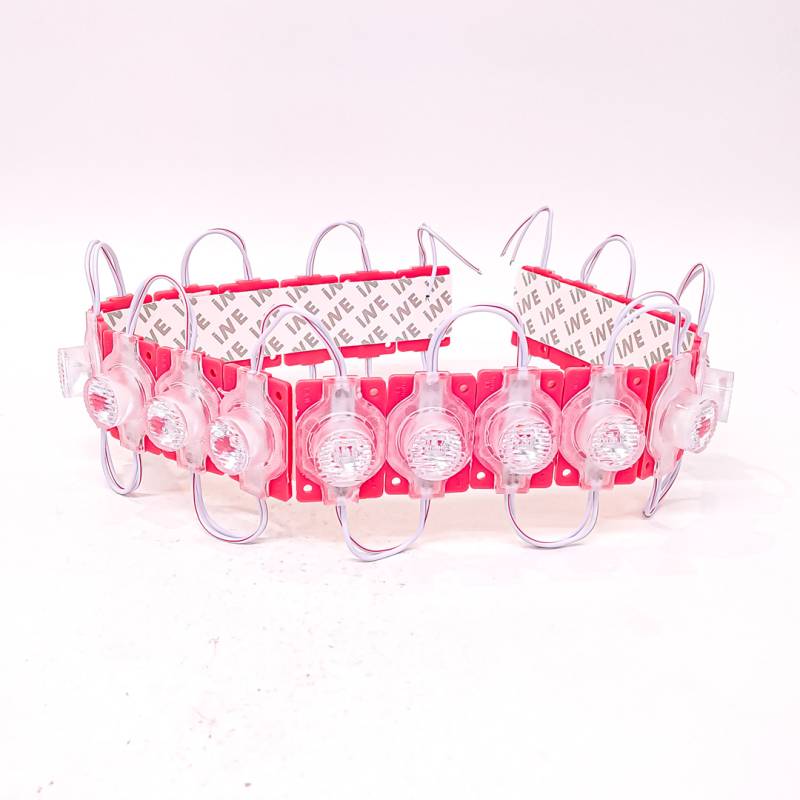 KD1390112RED MODULO LED SMD 1 LED SMD CON LUPA AUTOADHESIVO 12V COLOR ROJO 4,5CM X 3CM 0