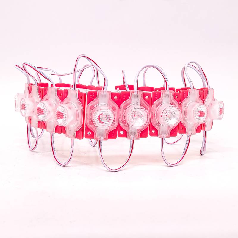 KD1390112PURP MODULO LED SMD 1 LED SMD CON LUPA AUTOADHESIVO 12V COLOR VIOLETA 4,5CM X 3CM