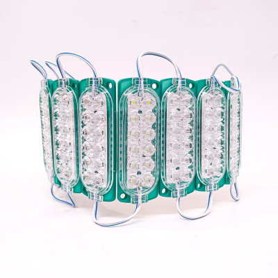 KD1390024VER MODULO LED SMD 12 LED SMD AUTOADHESIVO 24V COLOR VERDE 10CM X 3CM 0