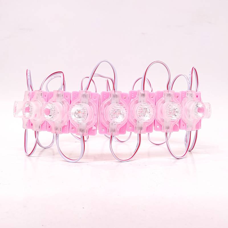 KD1390112PINK MODULO LED SMD 1 LED SMD CON LUPA AUTOADHESIVO 12V COLOR ROSA 4,5CM X 3CM 0