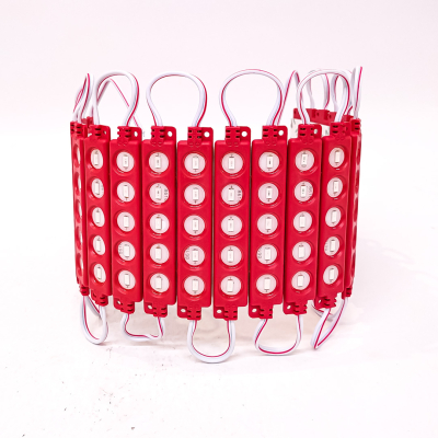 KD1390212RED MODULO LED COB 5 LED COB CIRCULAR AUTOADHESIVO 12V COLOR ROJO 7CM X 1,5CM  0