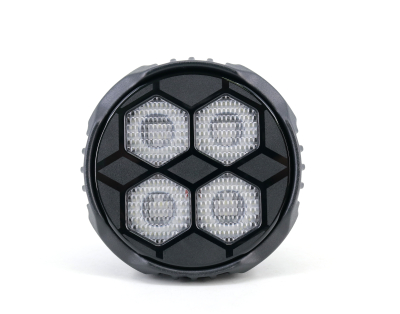 DJ6920RUAR OFF ROAD FARO DE LED UNIVERSAL REDONDO 3,1 COLOR BLANCO - 40 WATTS - 4 CHIPS LED OSRAM LP/HF - 12V/24V