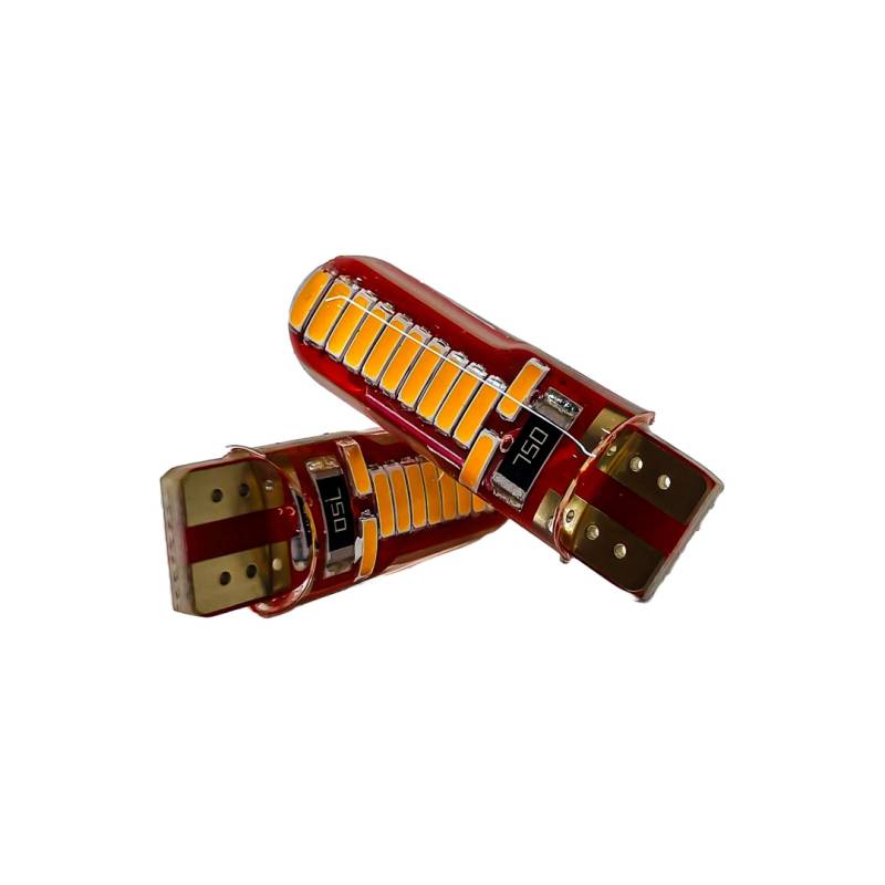 LED12961LEMUL LED SEÑALIZACION SILICA BLISTER X 2 LED 2821 - T10 - W5W LED ESTANDAR BLANCO 12V BLISTER X 2 UNIDADES