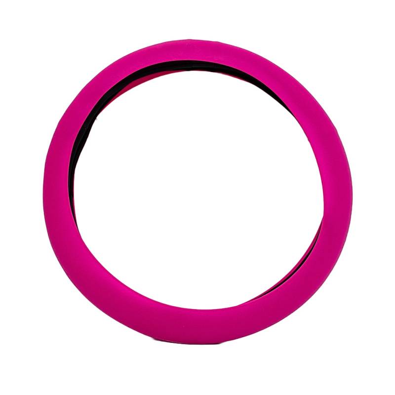 CV127 CUBRE VOLANTE SILICONA PREMIUM ROJO PARA USO EN 36, 38 Y 40.