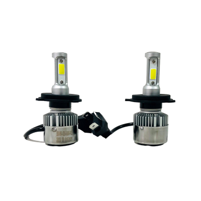 S6HIGH-H4 OFF ROAD KIT DE LED S6 HIGH DEFINITION H4 6 GEN 32000LM CHIP COB 12V CON COOLER   